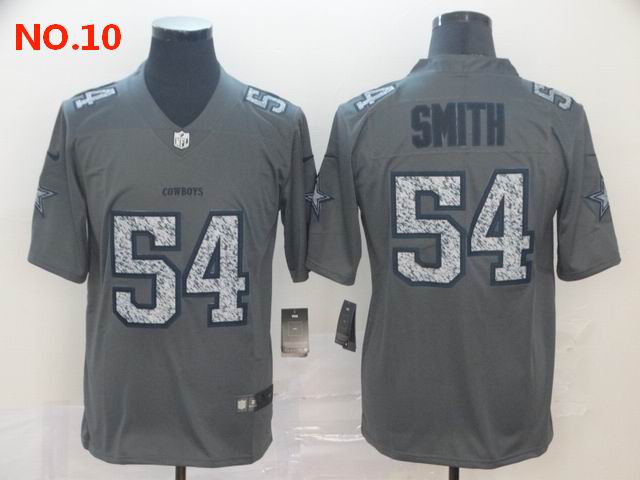 Men's Dallas Cowboys #54 Jaylon Smith Jerseys NO.10;